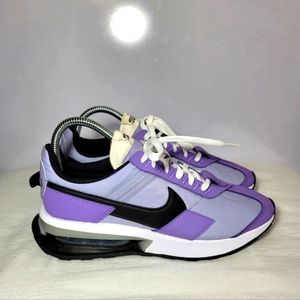 Nike Purple and Gray Athletic Shoes with Air Cushioning